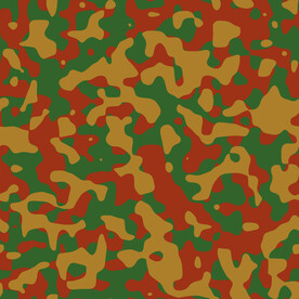 无限连纹迷彩图案印花