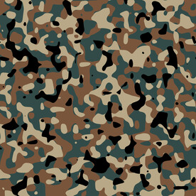 无限连纹迷彩图案印花