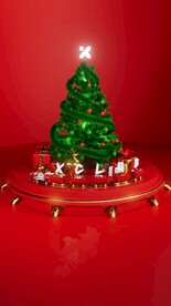 酒吧圣诞海报C4D工程+AE程