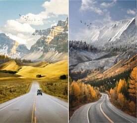 晶瓷画抽象画自然风景画