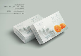桔子包装 平面图