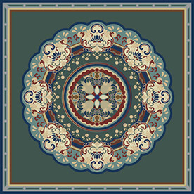 纺织毛毯装饰纹样