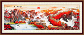 长城装饰画