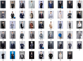 高清男装形象照素材