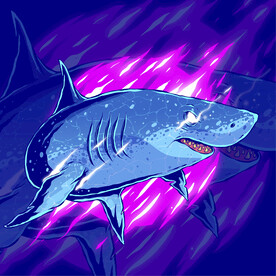 鲨鱼 战队标志 LOGO 