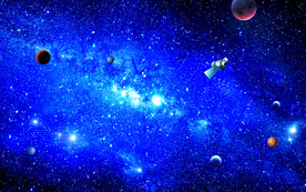 蓝色星空