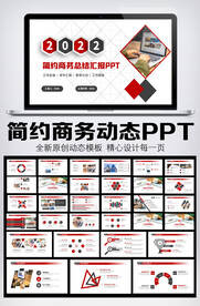 2022年终总结汇报PPT模板