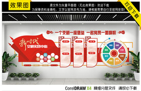 新时代文明实践中心文化墙