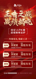 经纪人PK赛海报