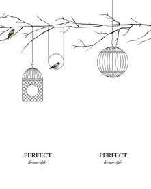 高清分层透明底推拉门打印图