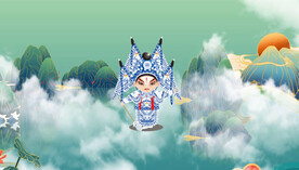 京剧 武生 梨花 戏曲 戏剧 