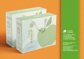 水果青苹果包装设计