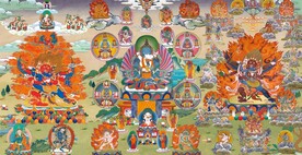 中阴文武百尊普巴金刚