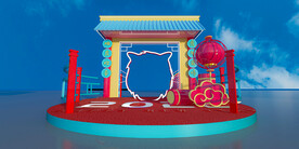 2022虎年商场美陈