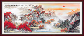 国画山水