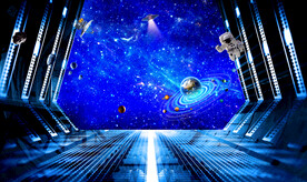 宇宙星空电视背景墙