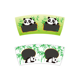 陶瓷熊猫花纸卡通熊猫