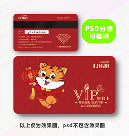 虎年年货卡