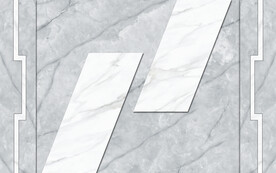 晶瓷画现代简约大理石纹背景墙