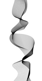 高清分层透明底平开门打印图