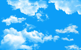 蓝天白云