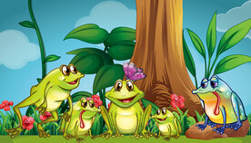 可爱卡通动物图