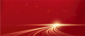 红色科技年会背景曲线粒子速度