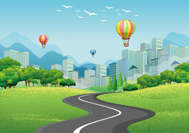 房产平面设计宣传画 