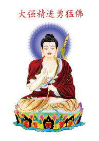 第十三尊 大强精进勇猛佛