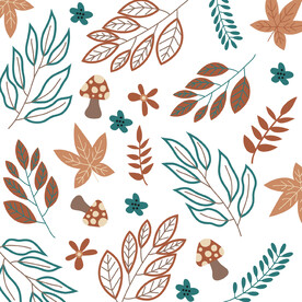 秋季树叶背景底纹图案