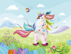 儿童游乐场背景墙