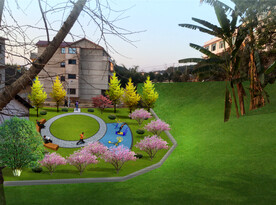 美丽乡村绿化景观设计效果图