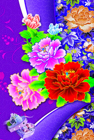 本子封面 花草 蝴蝶 外贸本子