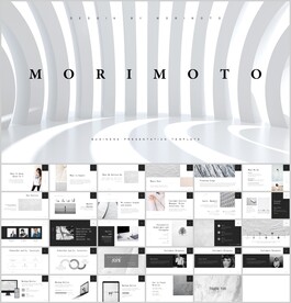 欧美创意简约ppt模板