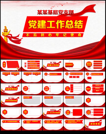 基层党支部党建工作总结PPT