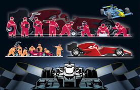 矢量F1赛车换胎临检系列