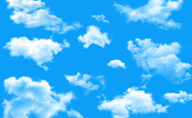 蓝天白云