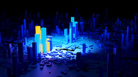 城市模型背景图