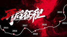 再次启程PPT封面