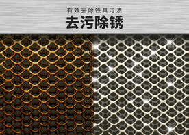 去污除锈铁锈海报背景