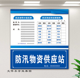 防汛领导小组名单