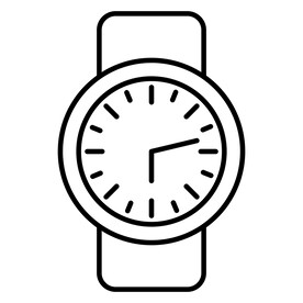 简约手表图标