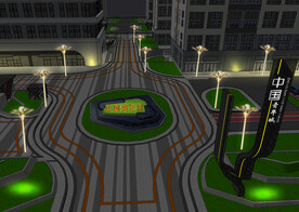 楼体亮化工程灯光夜景效果图