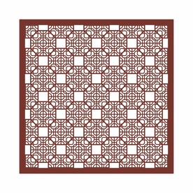 中式矢量雕花花纹