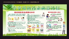 春季预防传染病宣传栏