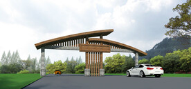 旅游景区大门设计案例效果图