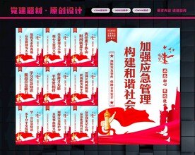 应急管理展板