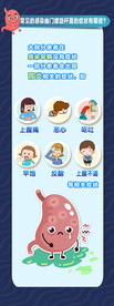 生病的胃卡通表情幽门螺旋杆菌