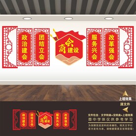 商会宗旨文化墙