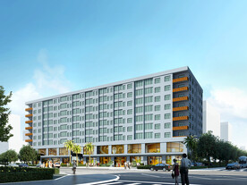 宾馆建筑外观设计案例效果图